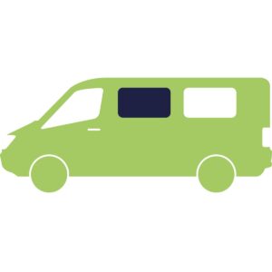 Posuvné přední boční okno Carbest pro Citroën, Peugeot, Toyota a další orientace strana řidiče