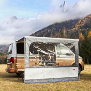 Přední stěna Blocker Pro 260 Van pro markýzy Fiamma