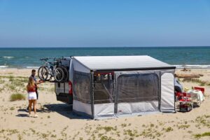 Předstan Privacy Room k markýzám Fiamma F45 délka 300 cm instalační výška 225–250 cm