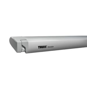 Markýza Thule Omnistor 6300 s motorem, pouzdro eloxovaný hliník, plátno šedé délka 320 cm