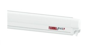 Markýza Fiamma F45, pouzdro bílé, plátno šedé délka 425 cm varianta F45 S