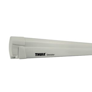 Markýza Thule Omnistor 8000, pouzdro krémově bílé, plátno šedé délka 450 cm