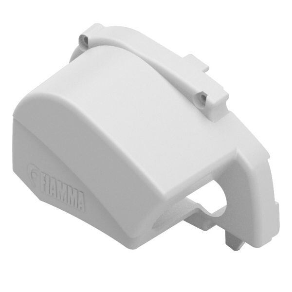 Koncovka pro markýzu Fiamma F80S 290–450 orientace levá strana barva bílá