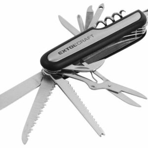 Kapesní zavírací nůž EXTOL CRAFT 11dílný