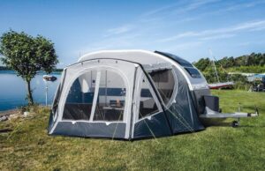 Nafukovací předstan Reimo pro karavan Adria Action 391