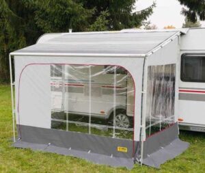 Čelní stěna Reimo Villa Store k markýze Fiamma CaravanStore verze Caravanstore 360