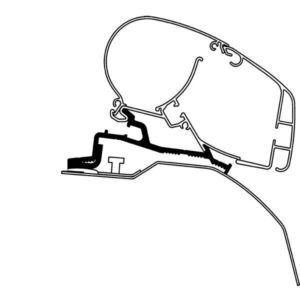 Adaptér pro Fiat Ducato od roku 2006/07 na markýzy Dometic PR 2000