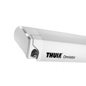 Markýza Thule Omnistor 9200 s motorem, pouzdro bílé, plátno šedé délka 500 cm