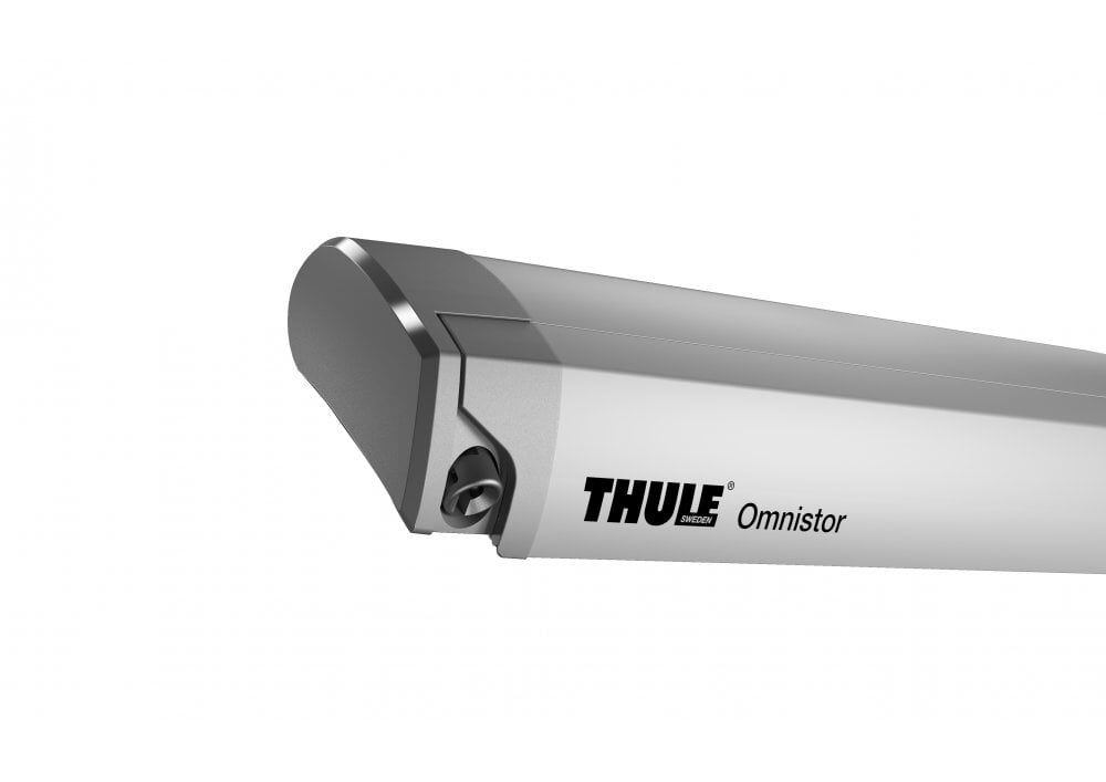 Markýza Thule Omnistor 9200 s motorem, pouzdro eloxovaný hliník, plátno šedé délka 600 cm