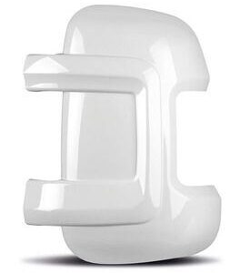 Krátké ochranné kryty zrcátek Carbest pro Fiat Ducato, sada 2 ks barva bílá