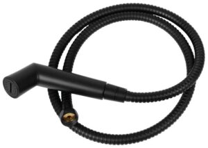 Sprchovací set Camp4, černý matný