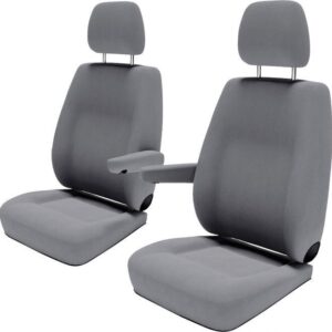 Potahy předních sedadel DriveDressy pro Renault Trafic od r. 2015 barva šedá