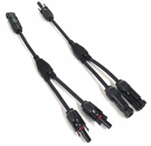 Kabel MC4 k paralelnímu připojení solárních panelů EcoFlow 30 cm