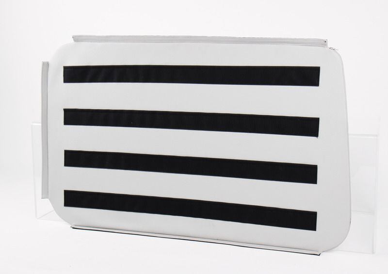 Okenní panel pro zavěšení autobrašen Reimo – VW T5/T6 KR orientace strana řidiče