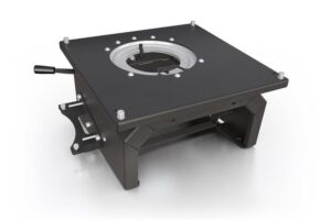 Otočná konzole pro VW T5/T6 s podstavcem pro baterii sedadlo řidič