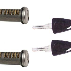 Zámková vložka s klíči s vnitřní kolejovou drážkou Zadi varianta 2 vložky a dva klíče