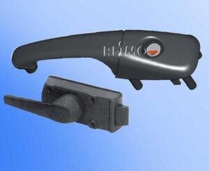 Kompletní zámek Zadi pro vchodové dveře barva černá