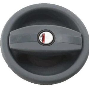 Kompletní otočný zámek Zadi pro vchodové dveře barva černá