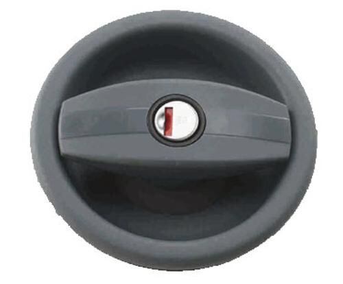 Kompletní otočný zámek Zadi pro vchodové dveře barva černá