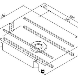 Univerzální nádrž na vodu Reimo, 70 l