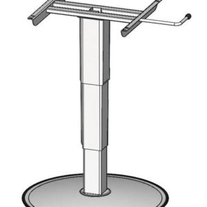 Nastavitelná noha stolu Ilse výška 32 a 69,5 cm