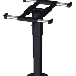 Nastavitelná a posuvná noha stolu Ilse výška 34,2–71,2 cm