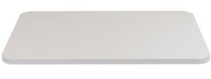 Deska stolu Ilse – bílá lesklá rozměry (d × š) 90 × 58 cm