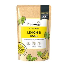 Bylinná směs proti hmyzu VapoWesp VapoPulver vůně citron a bazalka