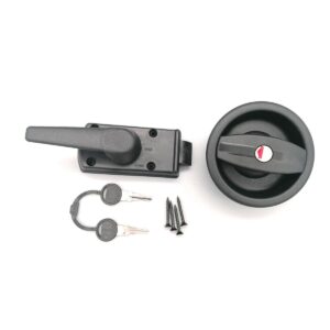 Kompletní zámek Trigano ZADI černý, levostranný