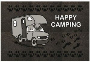Rohožka Gunselmann Flomat Happy Camping
