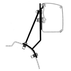 Adaptér pro Ford Transit/Tourneo Custom na markýzy Thule 3200