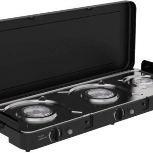 Plynový vařič se třemi plotýnkami Cadac 3 Cook Turbo Deluxe provozní tlak 30 mbar