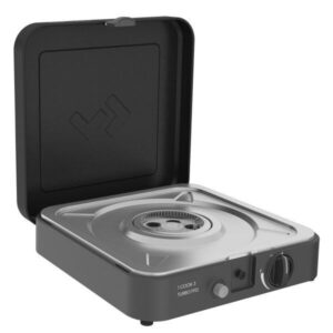 Jednoplotýnkový plynový vařič Cadac 1 Cook Turbo FFD Stove provozní tlak 30 mbar