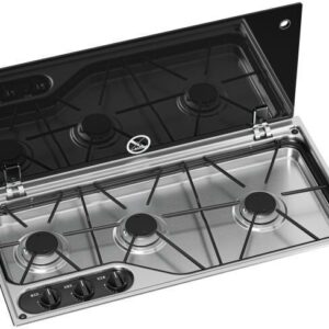 Vestavný plynový sporák Dometic CVH1700G s krytem