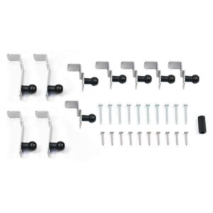 Sada instalačních svorek pro okno REMItop vario II rozměr výřezu 500 × 700 mm tloušťka střechy 36–45 mm