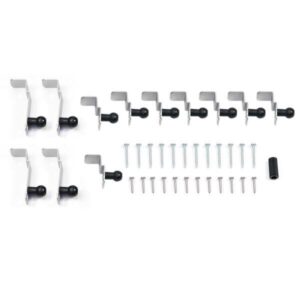 Sada instalačních svorek pro okno REMItop vario II tloušťka střechy 46–55 mm rozměr výřezu 900 × 600 mm