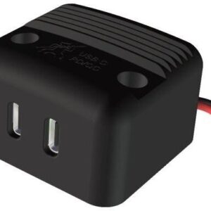 Dvojitá zásuvka USB-C Pro Car