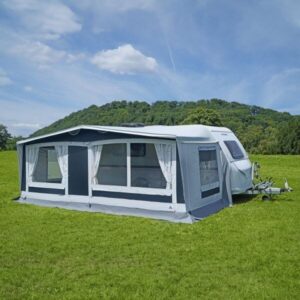 Předstan ke karavanu Hahn Zelte Rimini rozměr a 911–945 cm