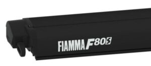 Markýza Fiamma F80, pouzdro černé, plátno šedé délka 425 cm varianta F80S