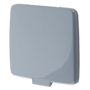 Kryt pouzdra Reich Smart Supply barva šedá lesklá