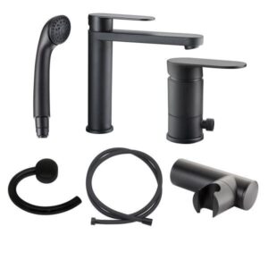 Koupelnová sada baterií, sprchy a držáků Reich Linnea L Set