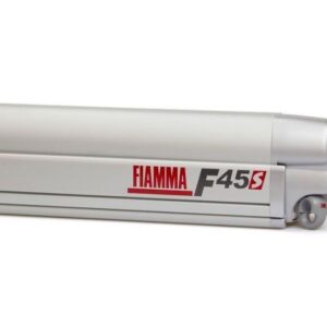 Markýza Fiamma F45S pro VW T5/T6, pouzdro šedé, plátno šedé – levá délka 260 cm