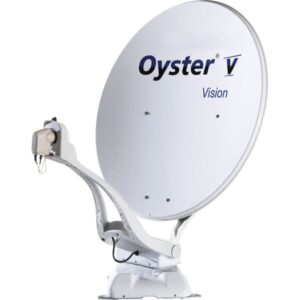 Satelitní systém Oyster 85 V Vision lnb Twin Skew barva bílá