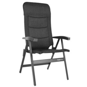 Kempingové křeslo Westfield Noblesse Deluxe barva tmavě hnědá