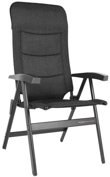 Kempingové křeslo Westfield Noblesse Grande barva tmavě hnědá