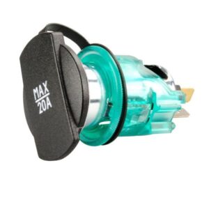 Zapalovačová zásuvka Pro Car 20 A varianta bez montážní desky