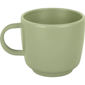 Hrnek Brunner Dolomit Cappuccino barva zelená