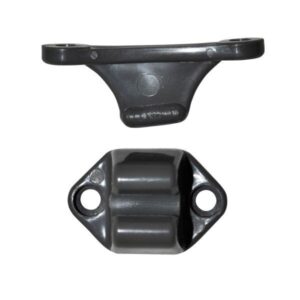 Dveřní aretace FAWO – 2 dílná barva šedá