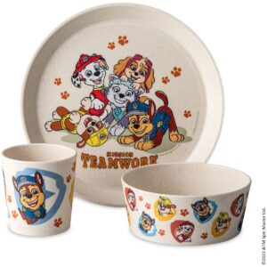 Dětské nádobí Koziol Tlapková patrola sada 3 ks písková barva