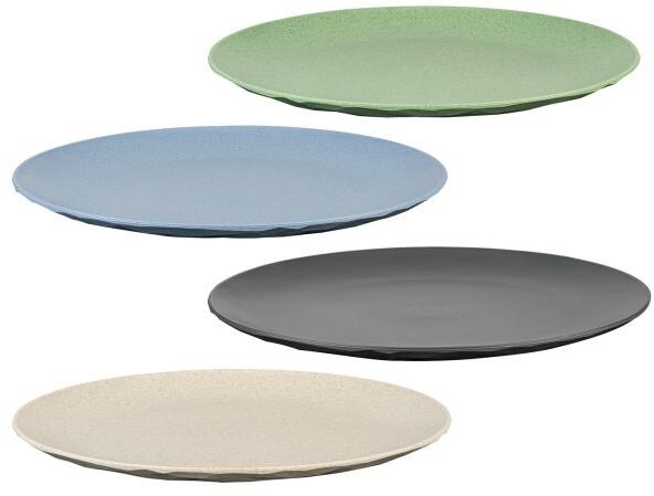 Sada talířů Koziol Club průměr 26 cm 4 ks barva písková